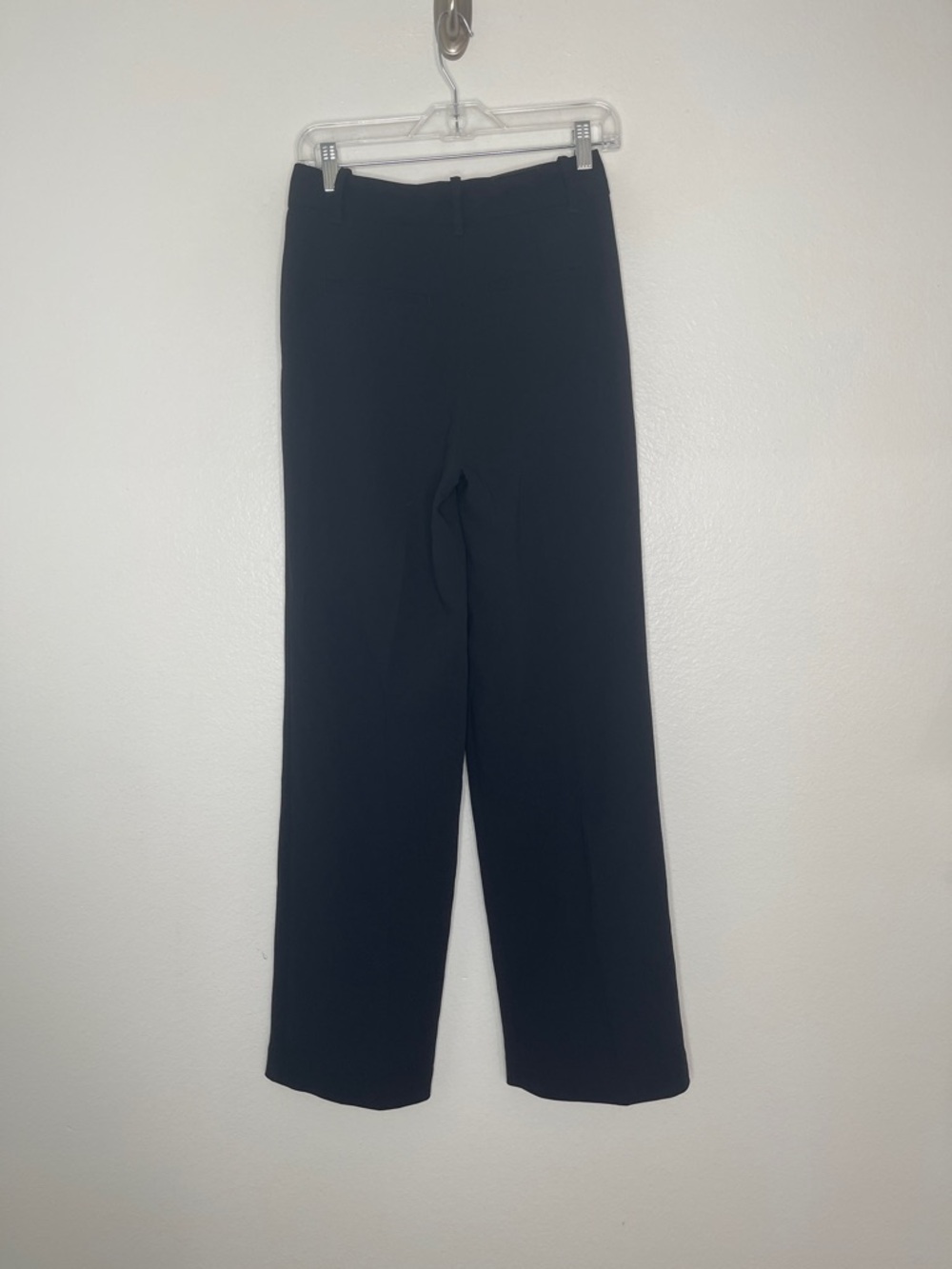 Aritzia Wilfred Effortless Pant Trousers High Waisted Pleated Black - Picture 4 of 6